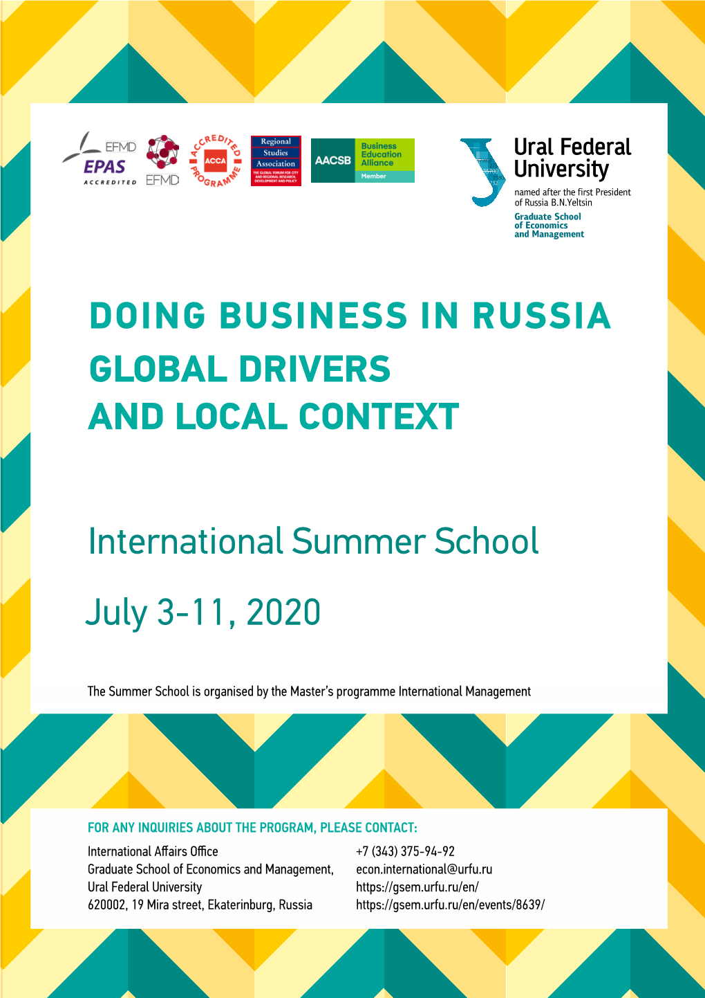 Doing Business in Russia Global Drivers and Local Context