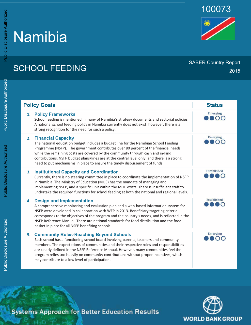 Namibia School Feeding