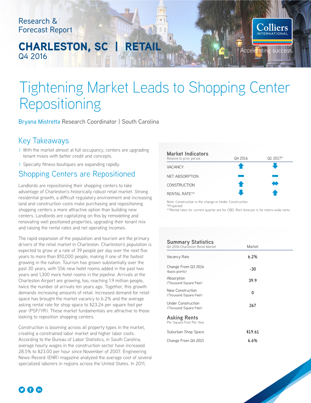 Tightening Market Leads to Shopping Center Repositioning