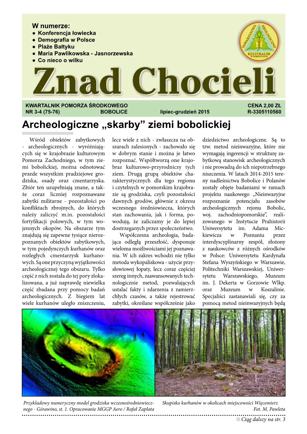 Archeologiczne „Skarby” Ziemi Bobolickiej