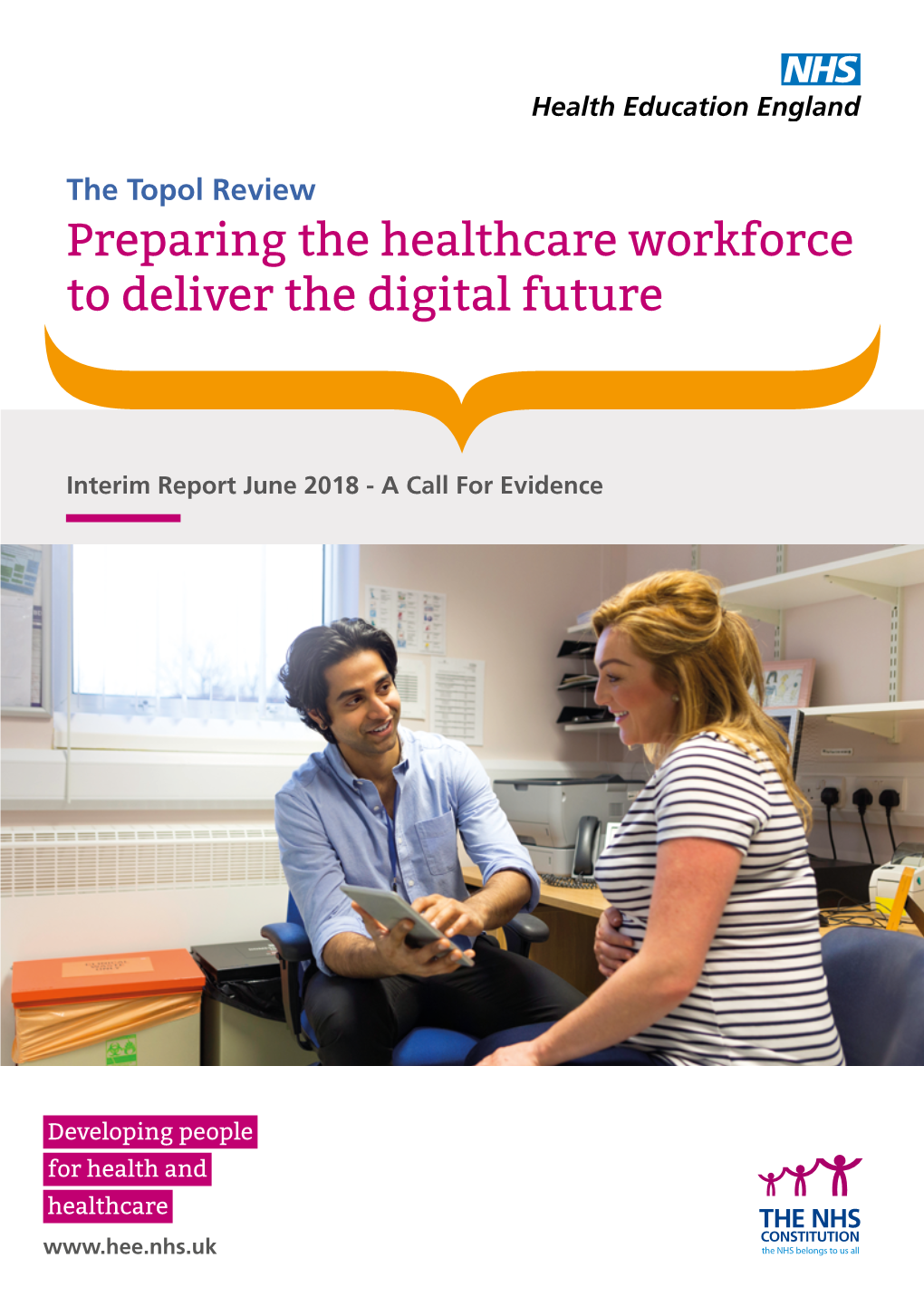 Preparing the Healthcare Workforce to Deliver the Digital Future