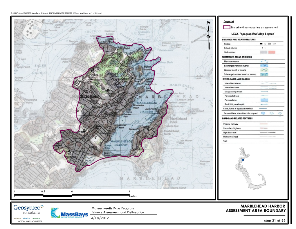 Open PDF File, 8.1 MB, for Maps 21-25 Marblehead Harbor, Salem