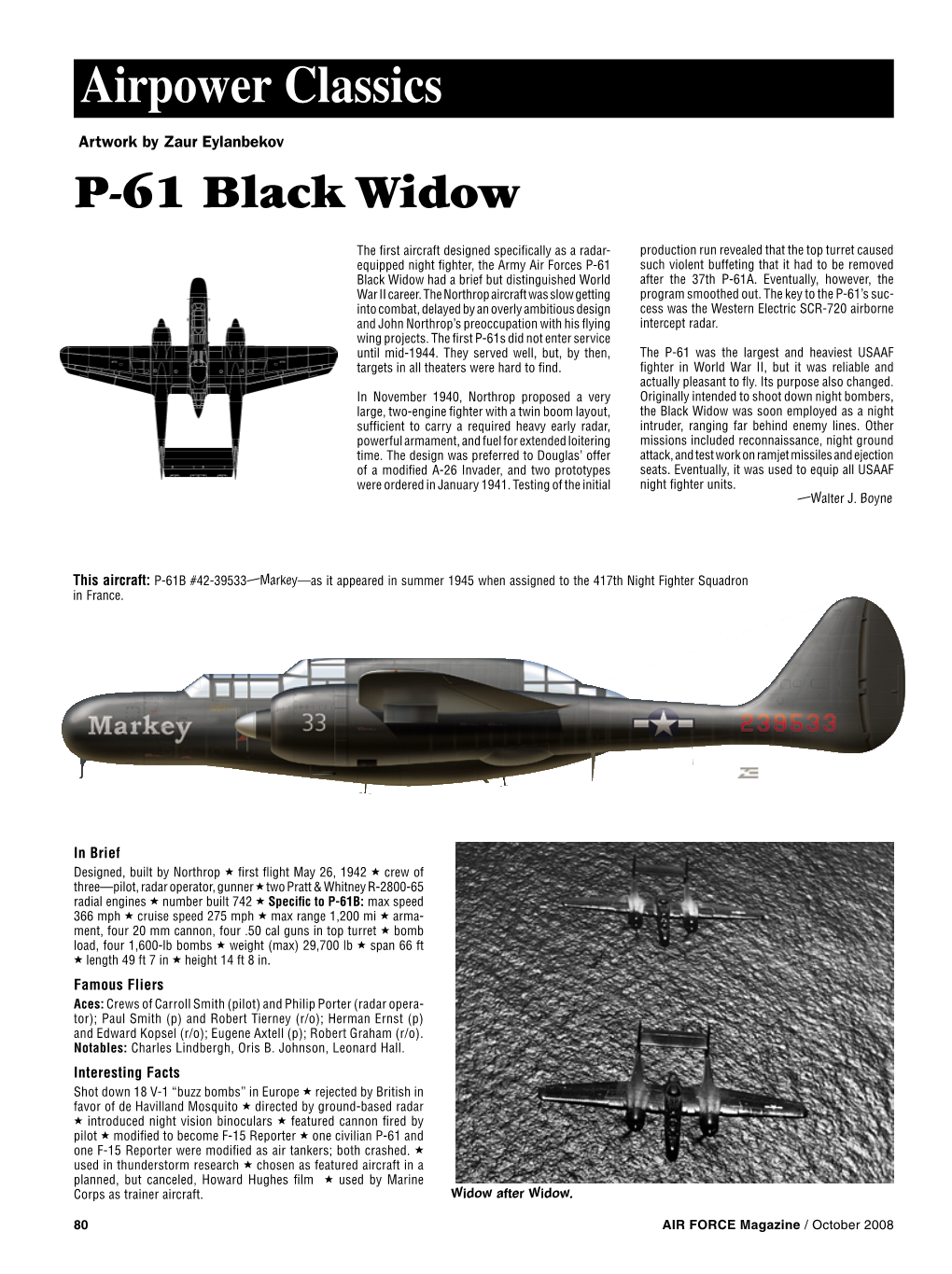 P-61 Black Widow