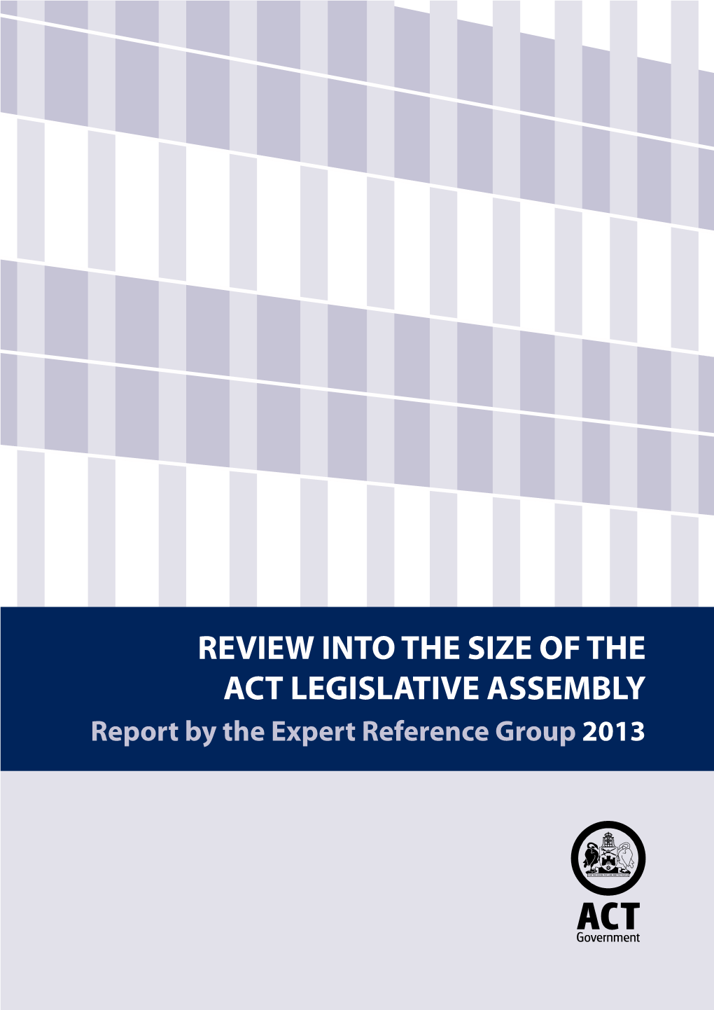 Final Report Into the Size of the ACT Legislative Assembly