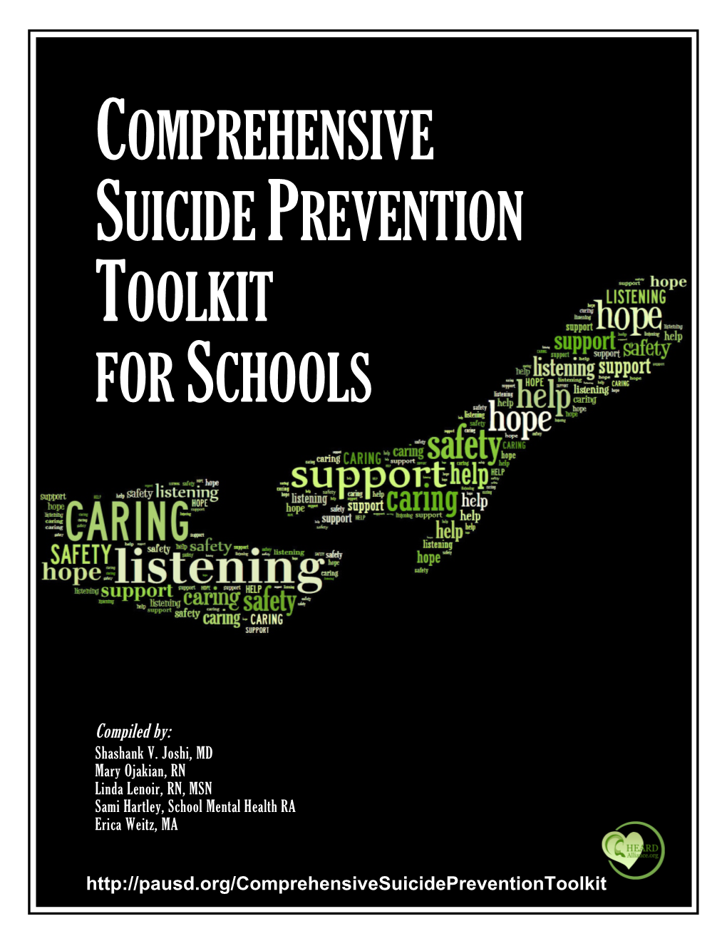 Comprehensive Suicide Prevention Toolkit for Schools