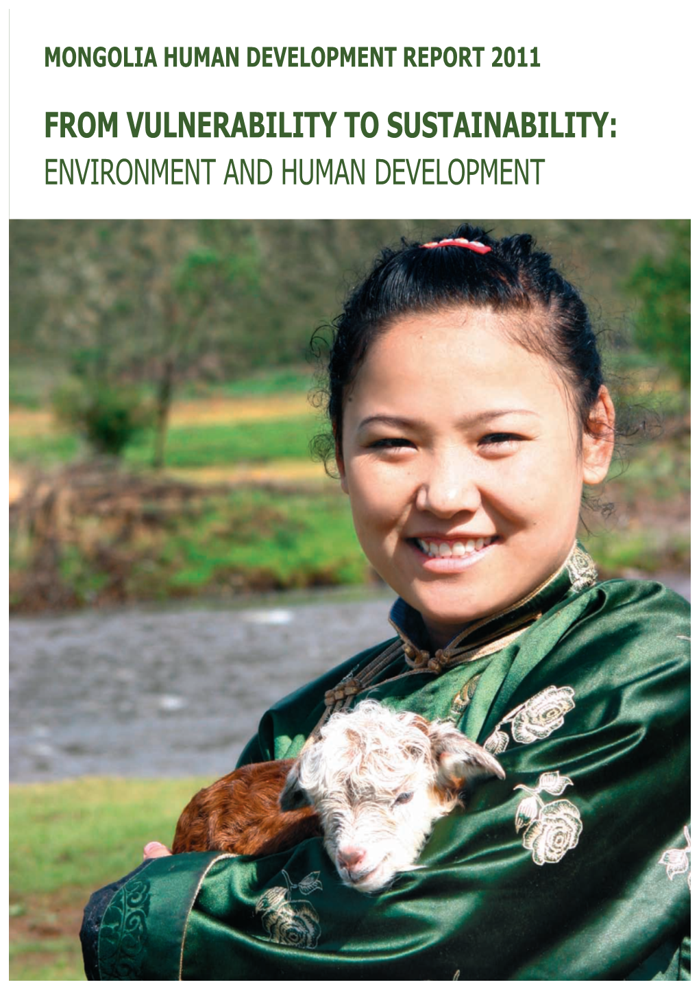 Mongolia Human Development Report 2011
