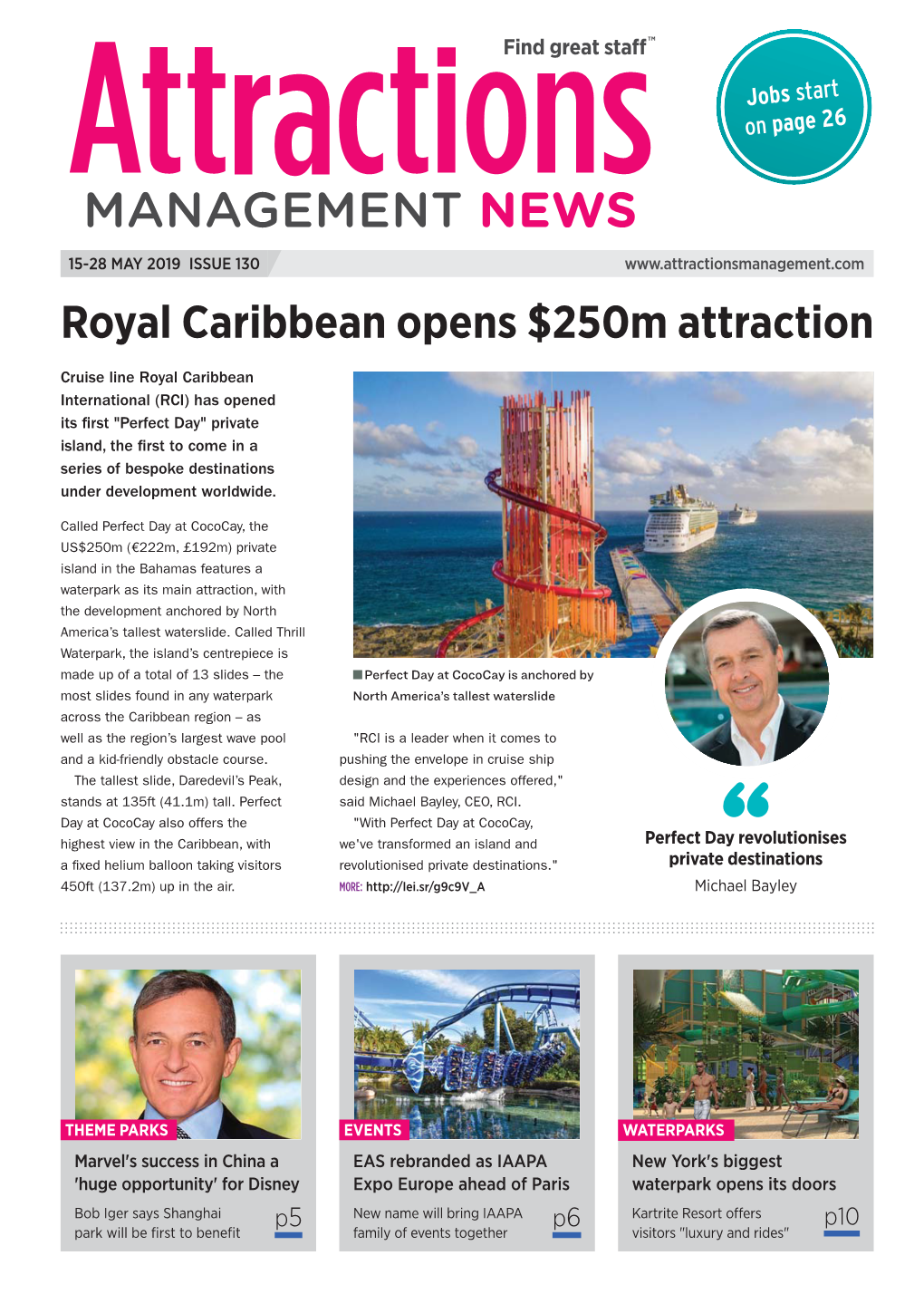 Attractions Management News 15Th May 2019 Issue