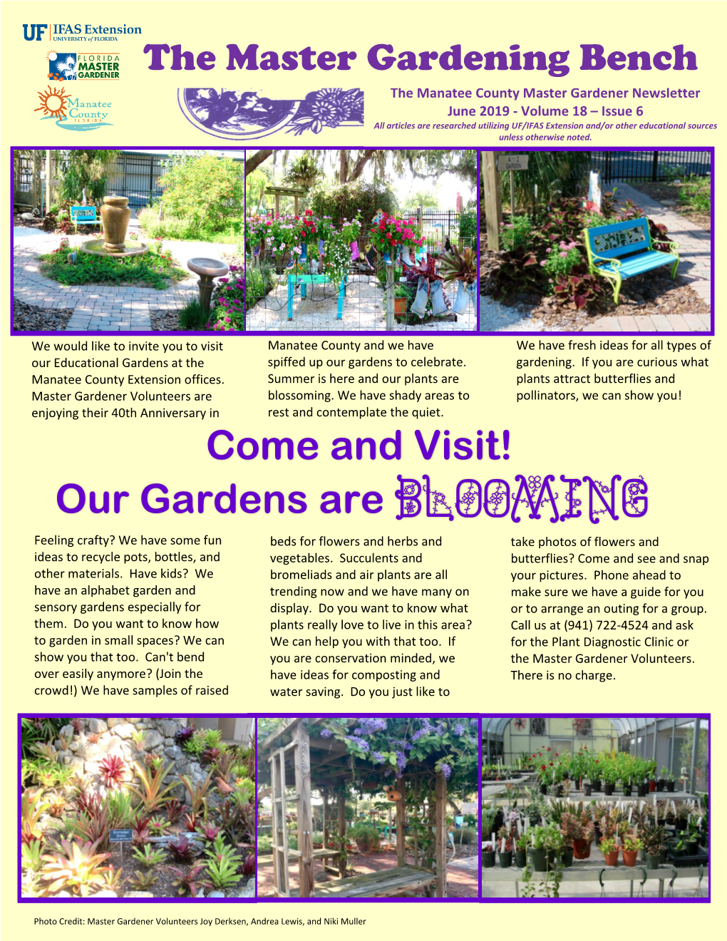 Ask a Master Gardener Volunteer – Island Library – 5701 Marina Drive, Holmes Beach