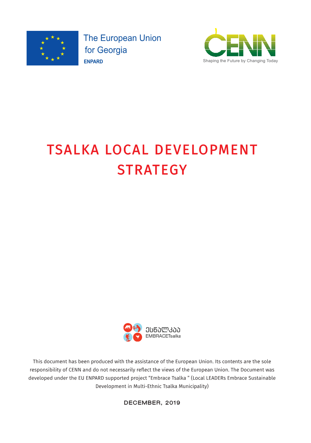 Tsalka Local Development Strategy