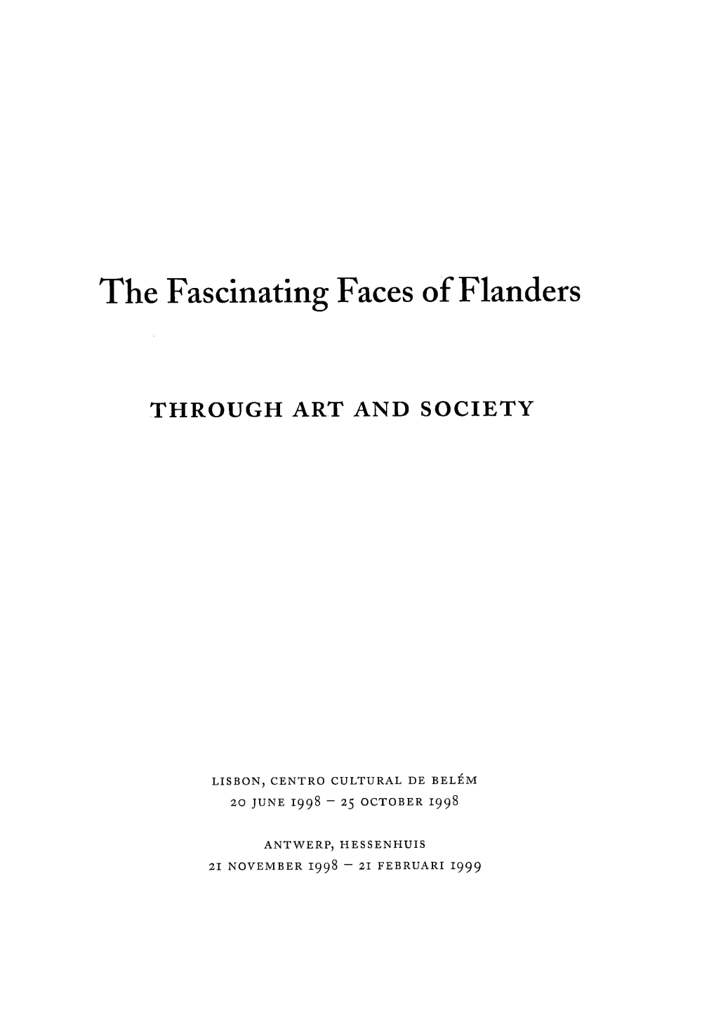 The Fascinating Faces of Flanders