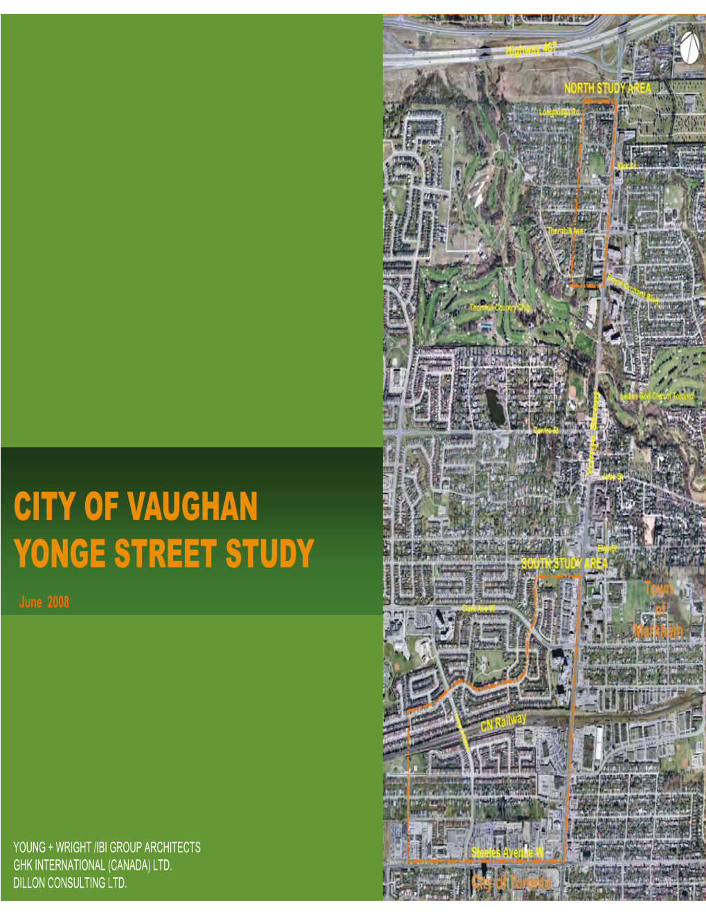 City of Vaughan Yonge Street Study D R A