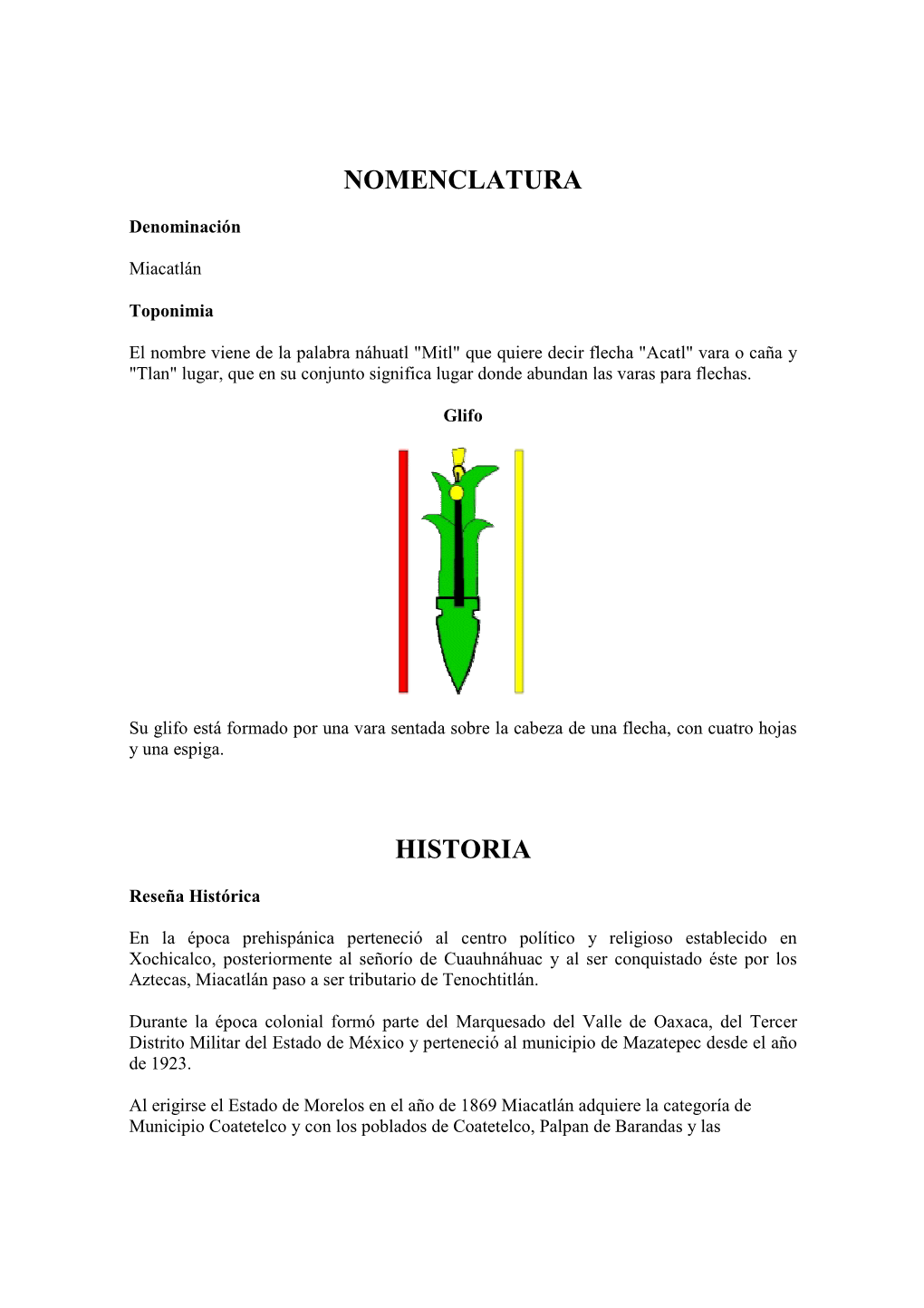 NOMENCLATURA Miacatlan