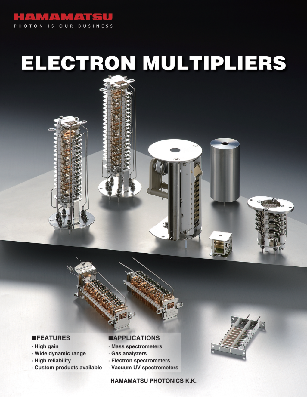 Electron Multipliers [2.5 Mb/Pdf]