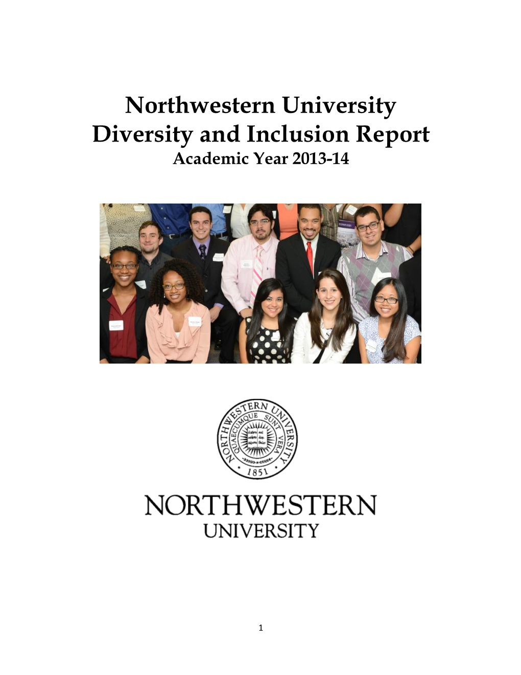 2013-14 Diversity and Inclusion Report