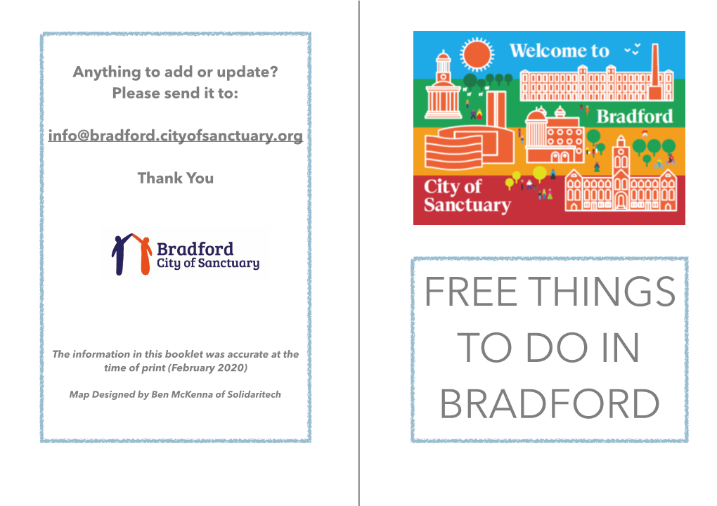 Free Things to Do Bradford