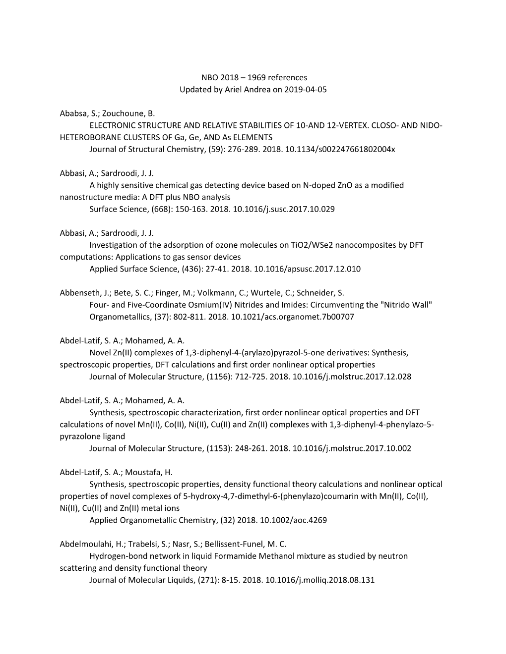 Zouchoune, B. ELECTRONIC STRUCTURE and RELATIVE STABILITIES of 10-AND 12-VERTEX