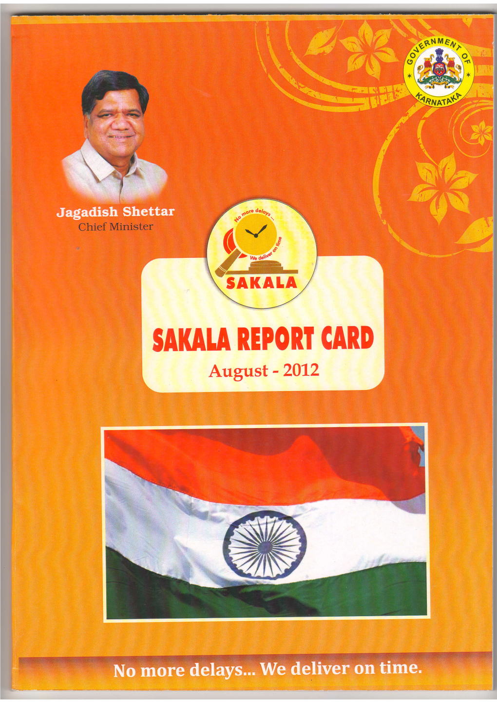 Gakata REPORT CARD August - 2012