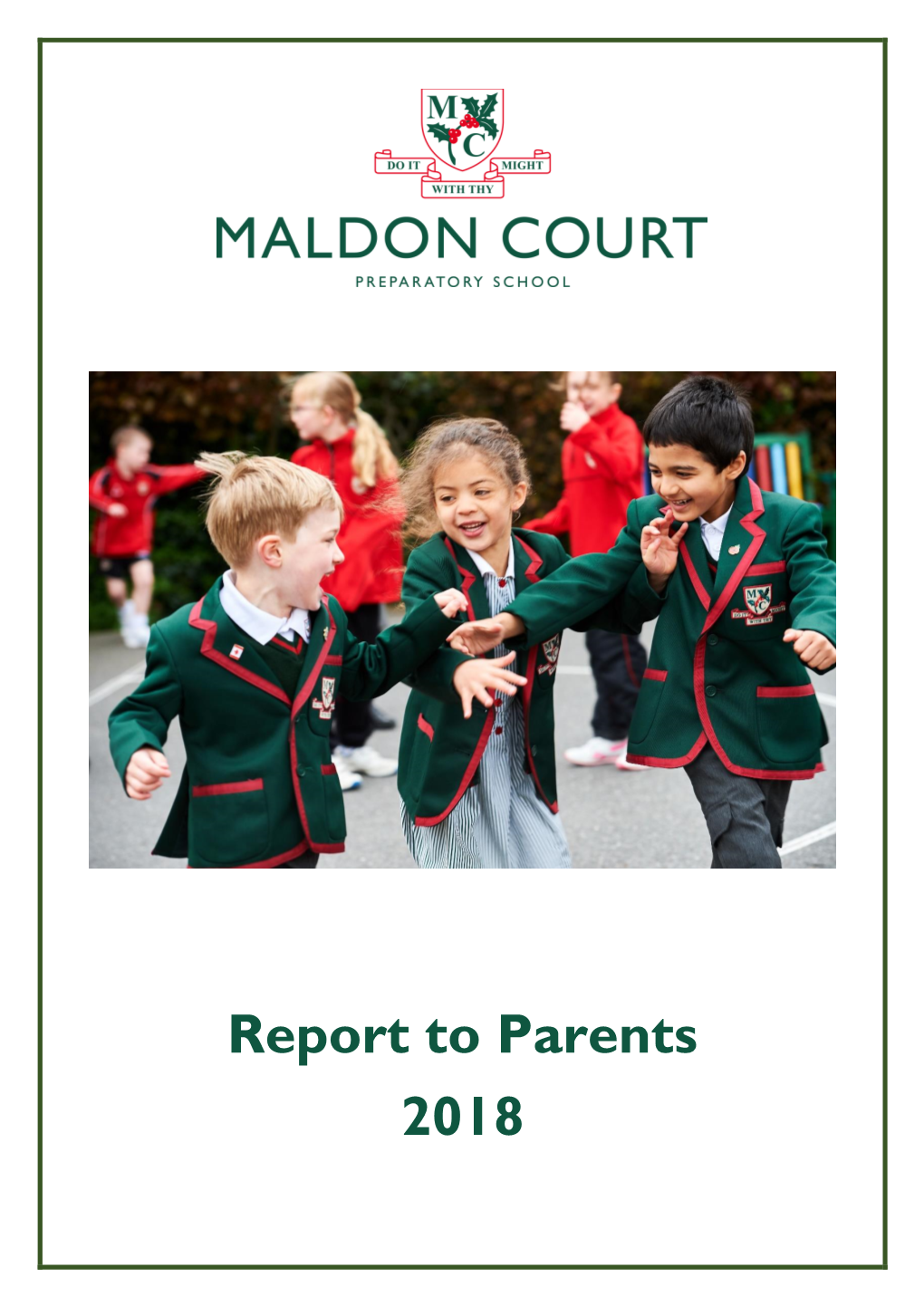 Report to Parents 2018