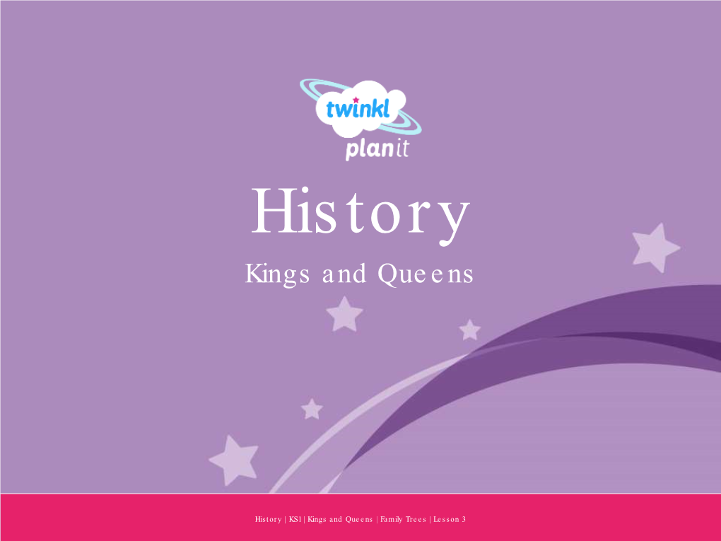 History Kings and Queens