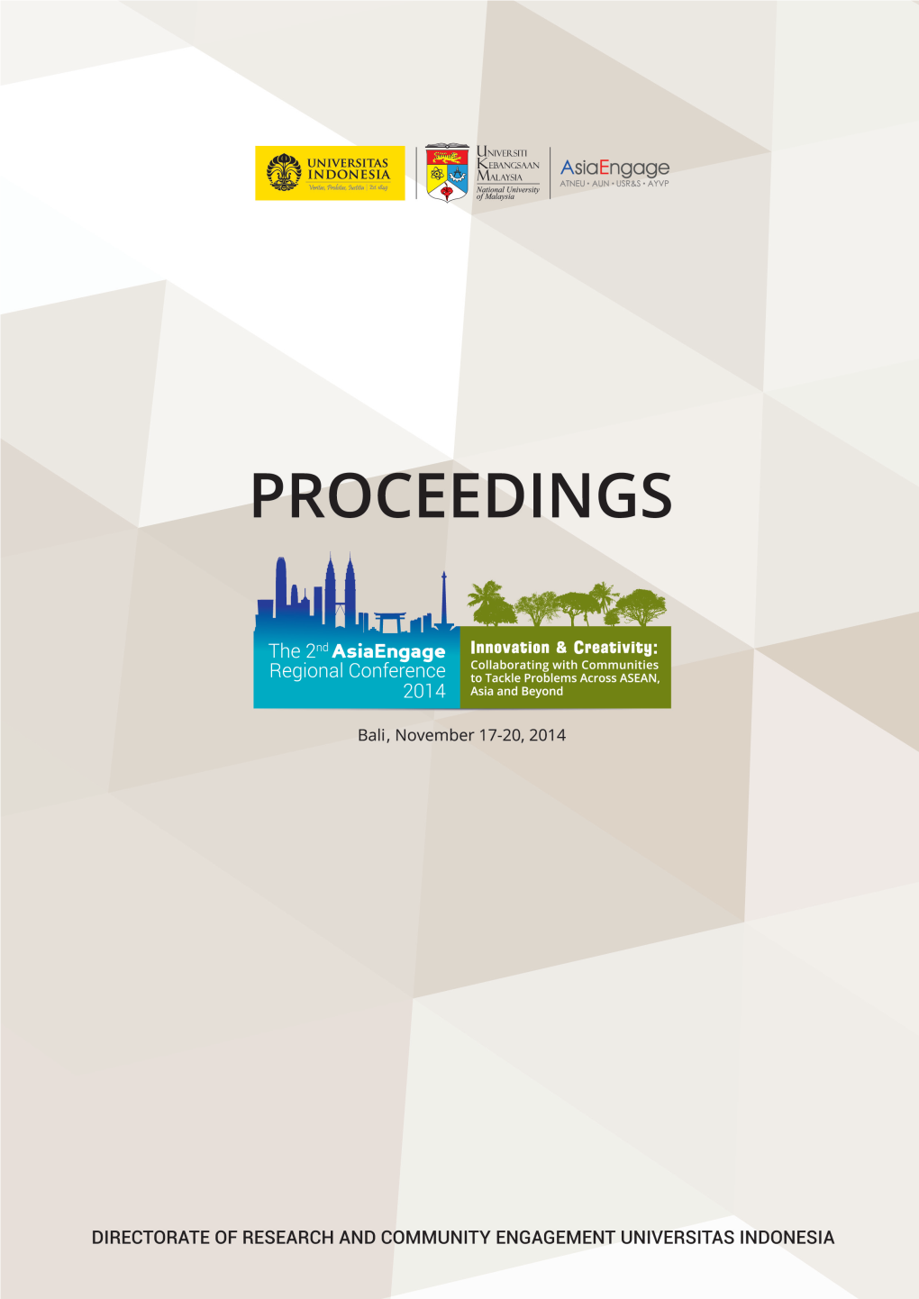 Proceedings Aeconf 2014