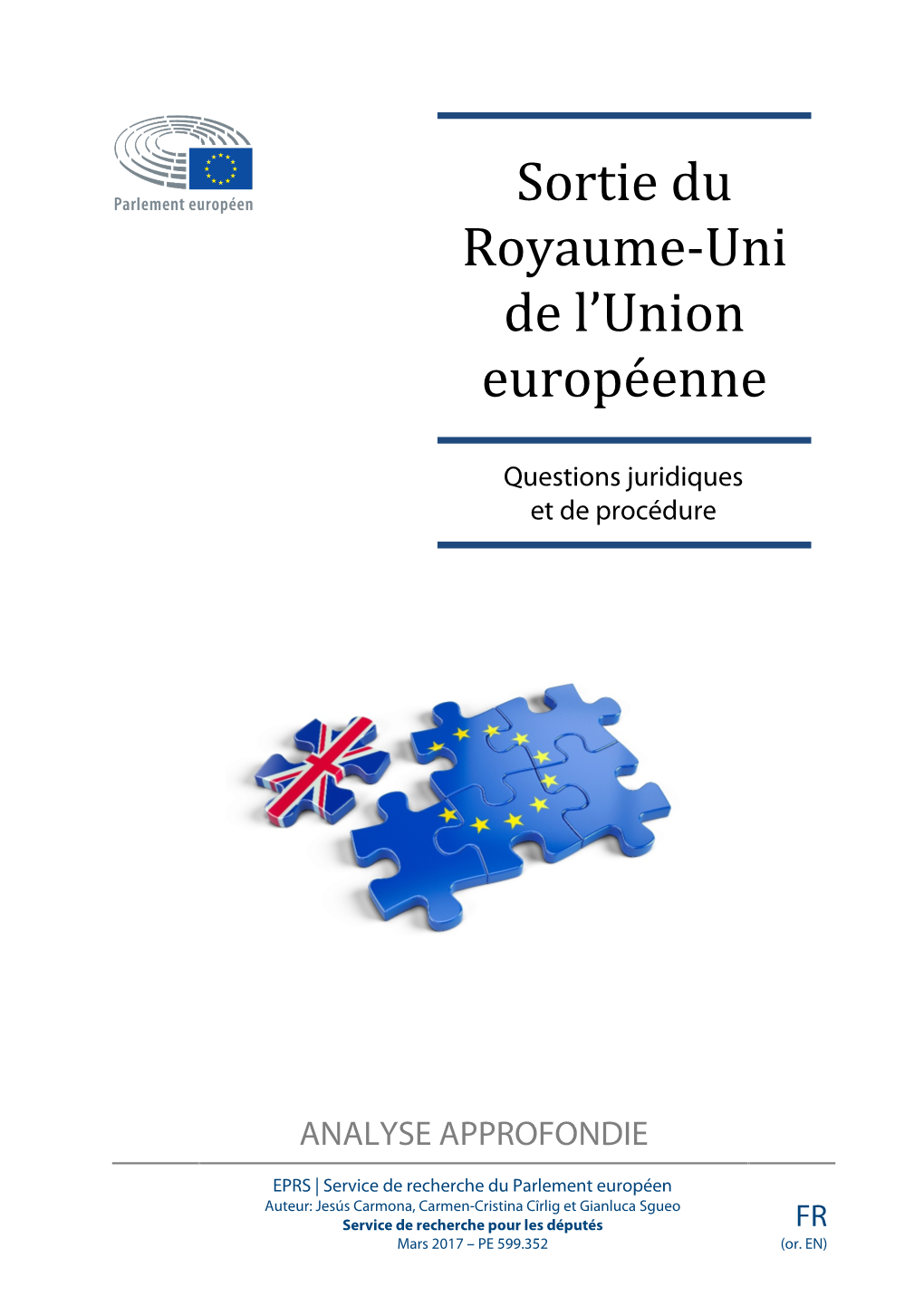 Sortie Du Royaume-Uni De L'union Européenne