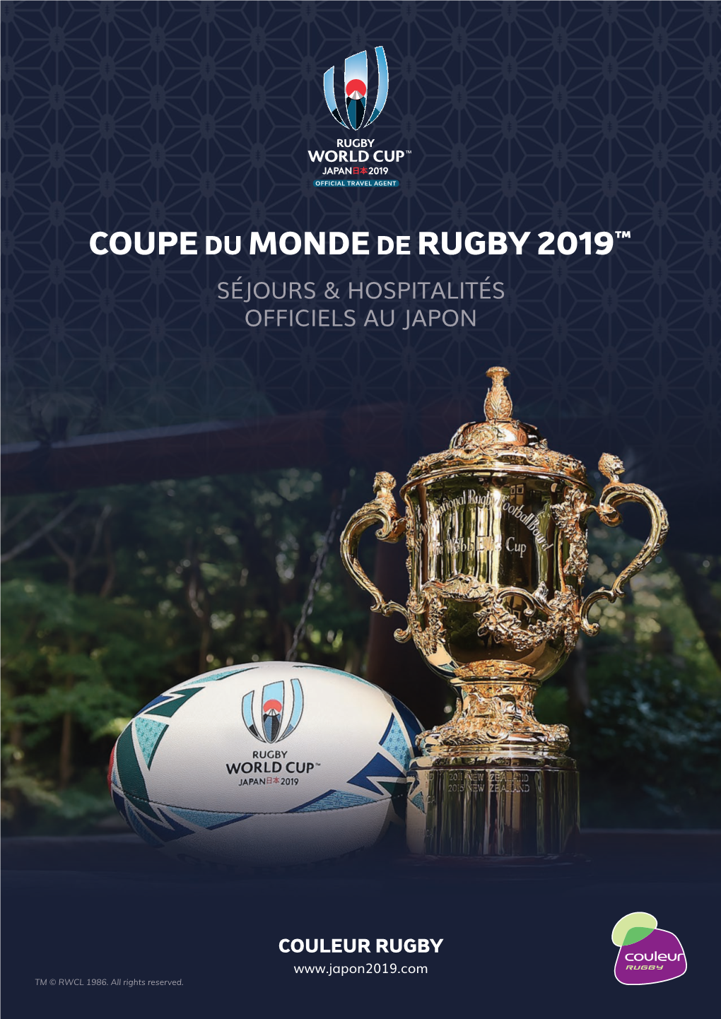 Coupe Du Monde De Rugby 2019™ Séjours & Hospitalités Officiels Au Japon