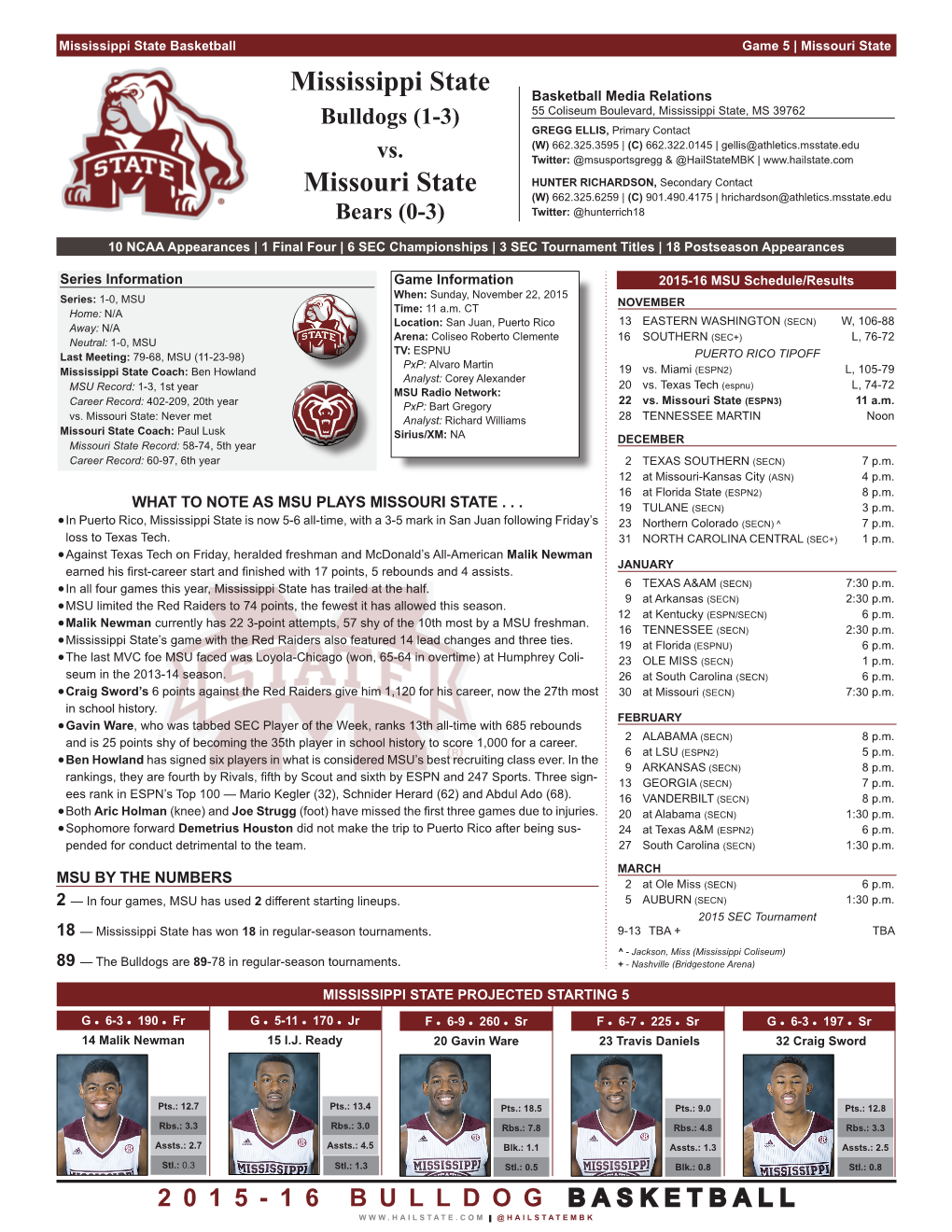 Mississippi State Missouri State