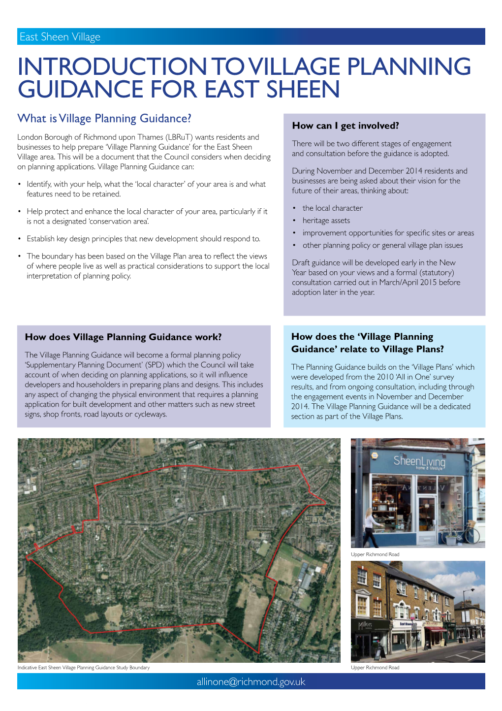 Kew Village Plan