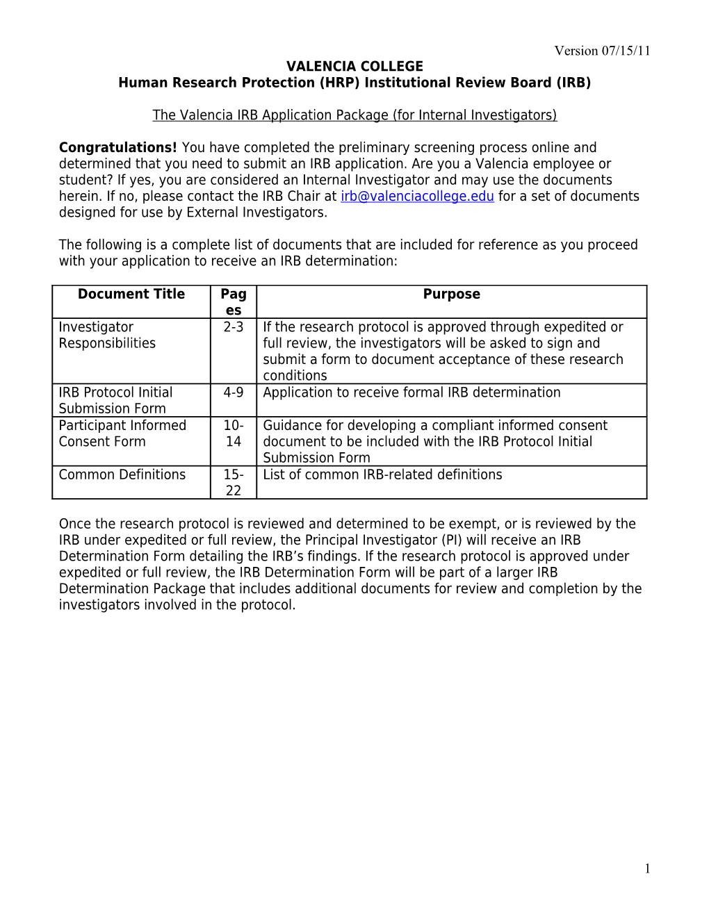 Human Research Protection (HRP) Institutional Review Board (IRB)