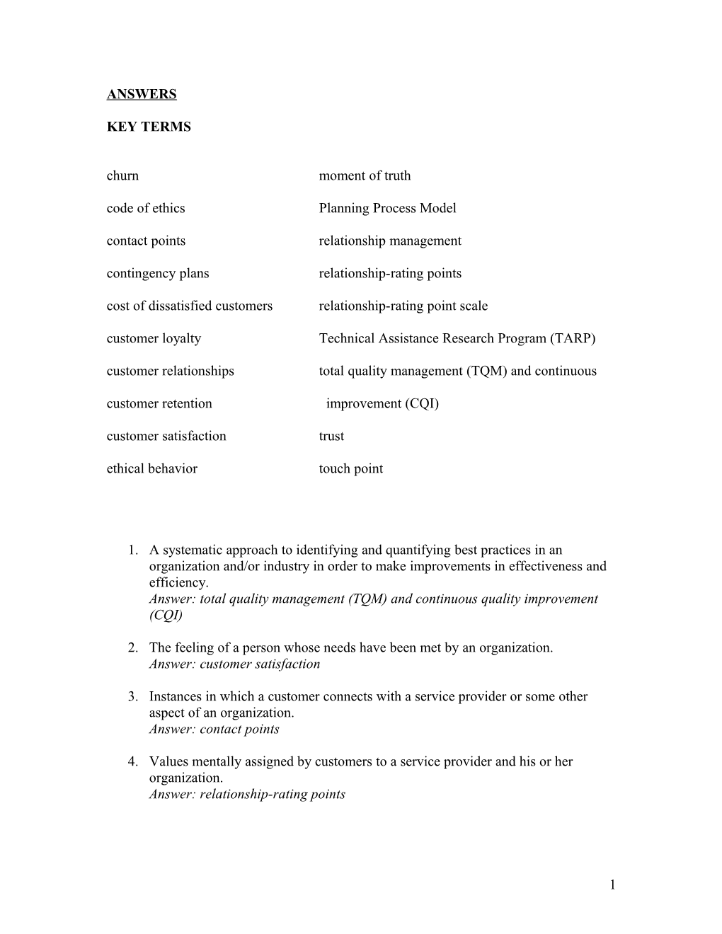 Code of Ethics Planning Process Model