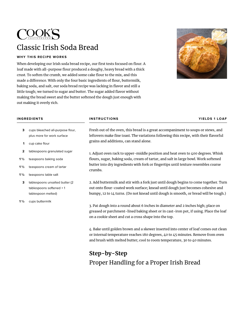 Classic Irish Soda Bread