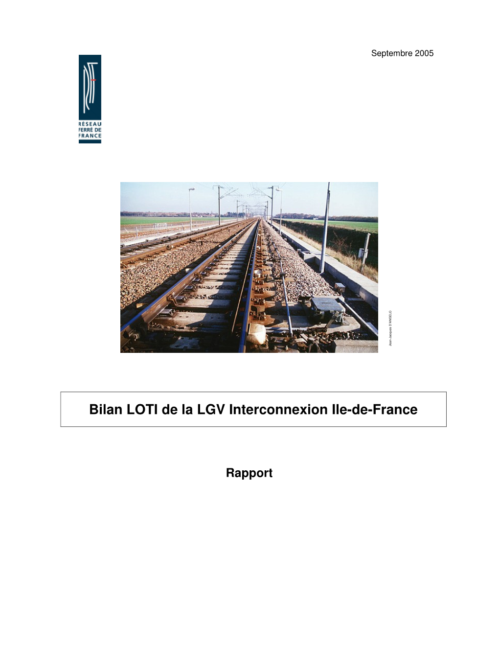 Bilan LOTI De La LGV Interconnexion Ile-De-France