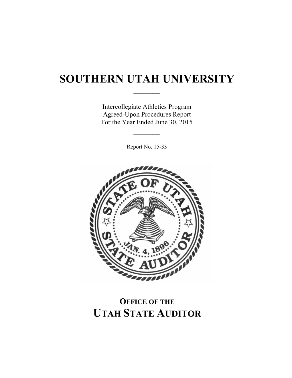 Southern Utah University ______