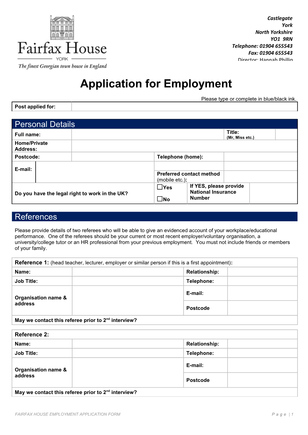 E-Application for the Post Of s1