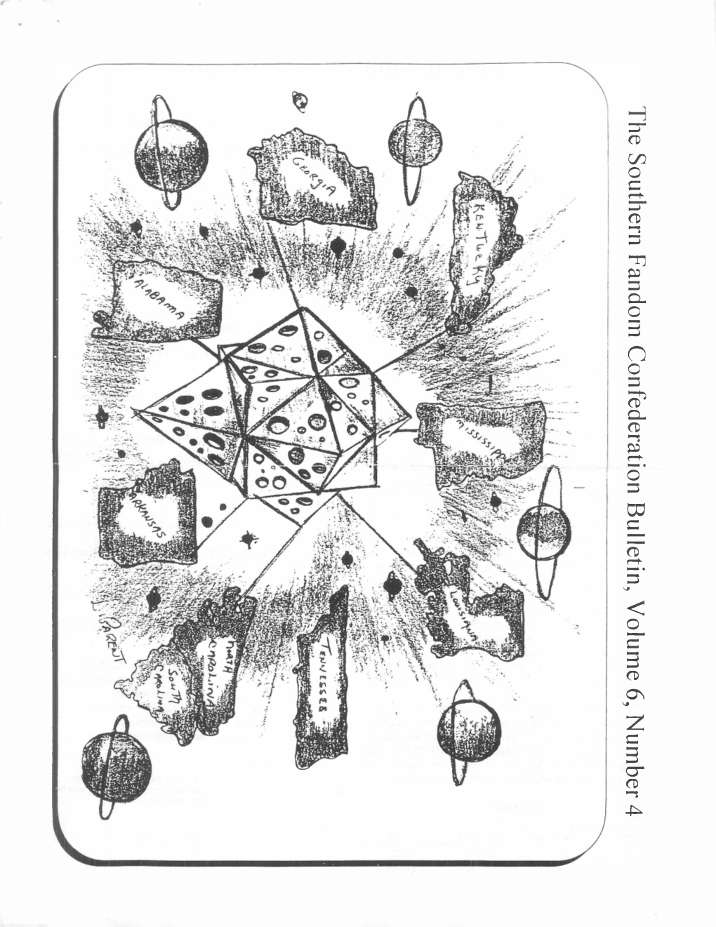 Confederation Bulletin, Volume 6, Number 4 Southern Fandom Confederation