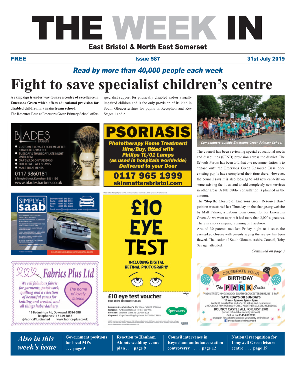 Fight to Save Specialist Children's Centre