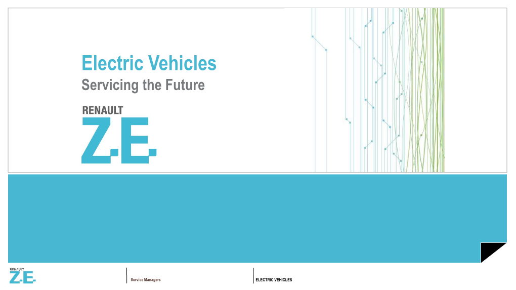 Electric Vehicles Servicing the Future