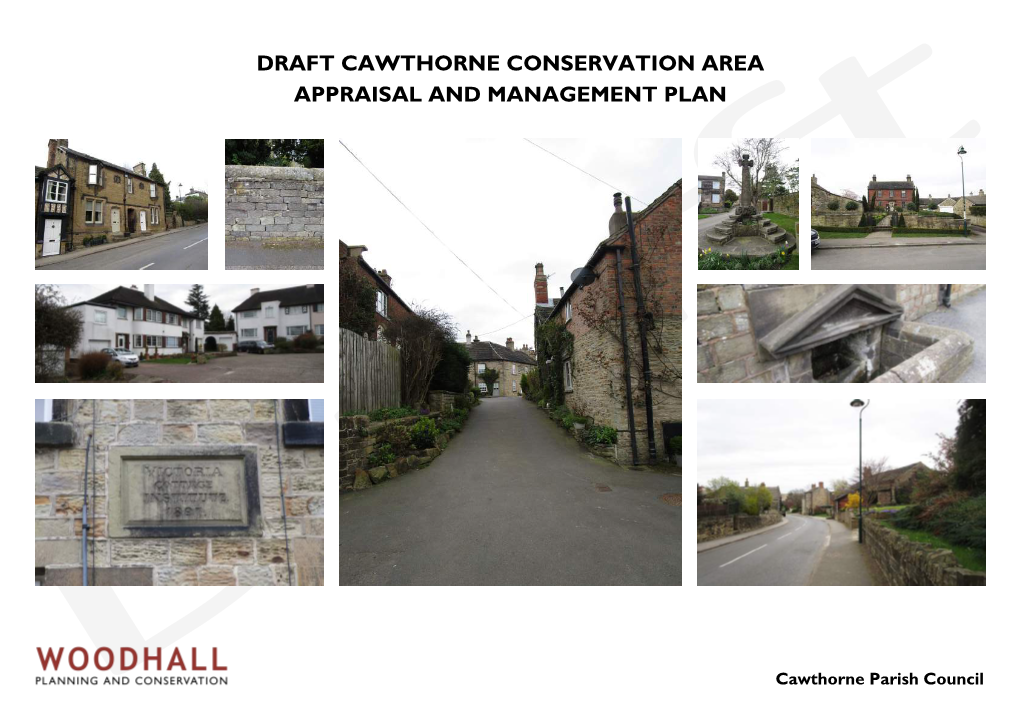 Draft Cawthorne Conservation Area Appraisal and Management Plan