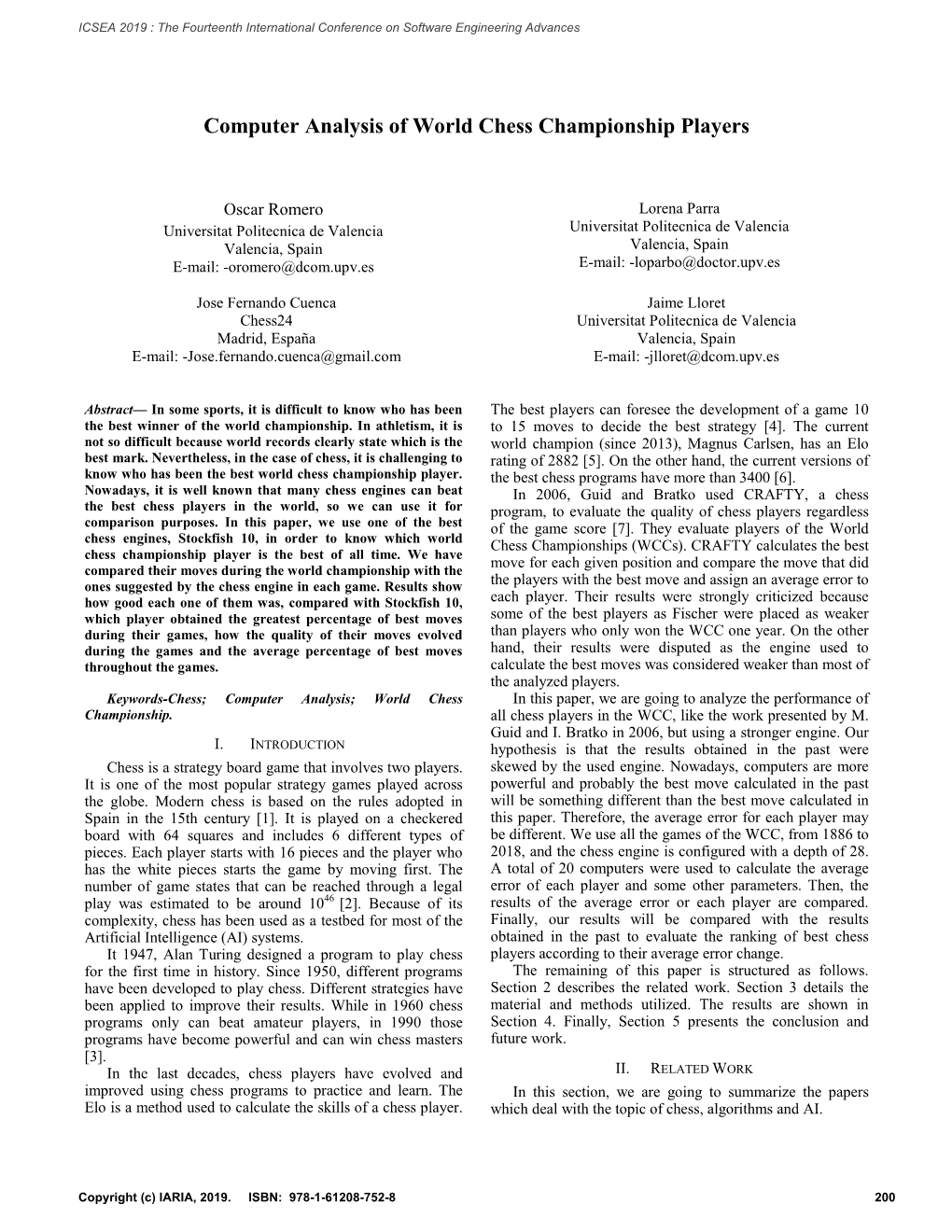 Computer Analysis of World Chess Championship Players