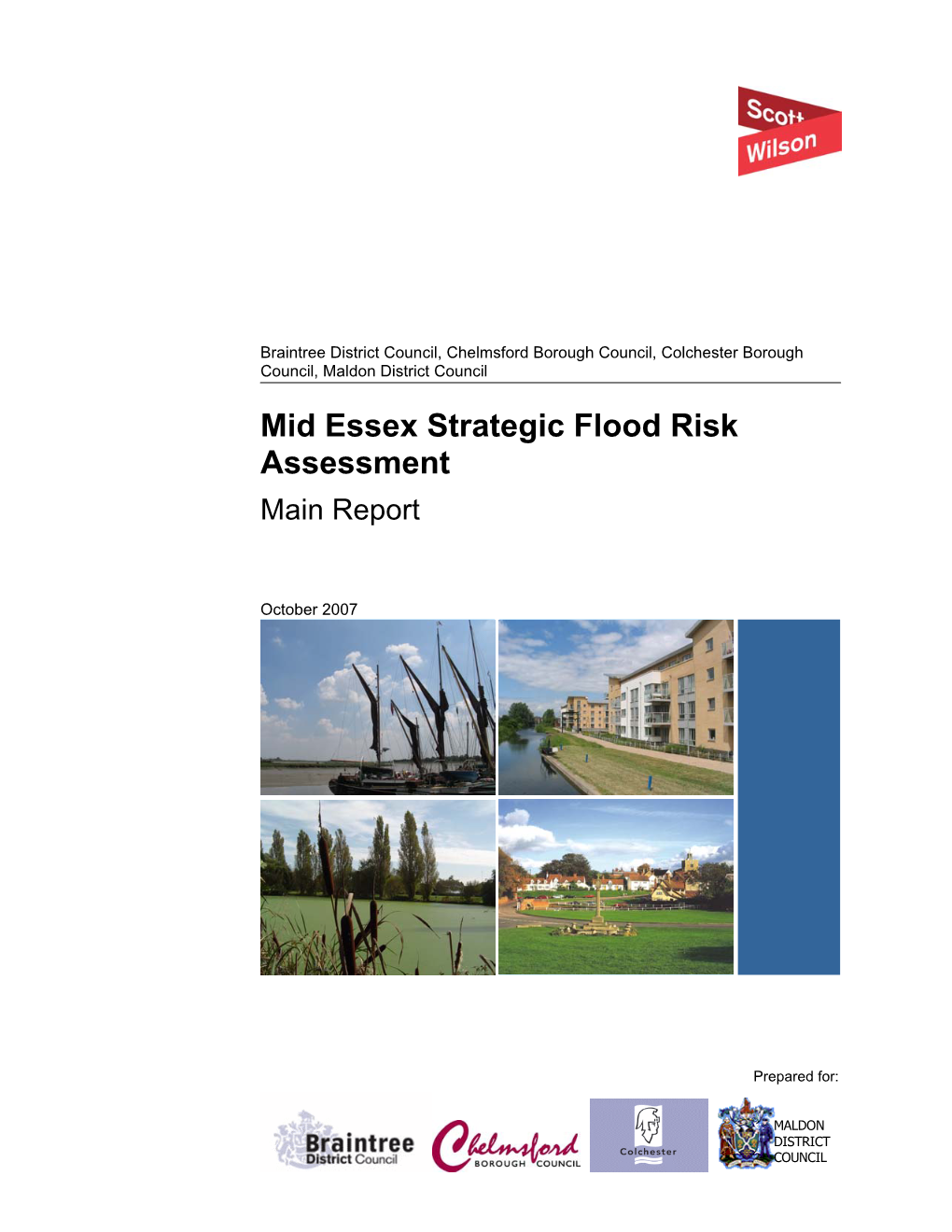 Mid Essex Strategic Flood Risk Assessment Main Report October 2007