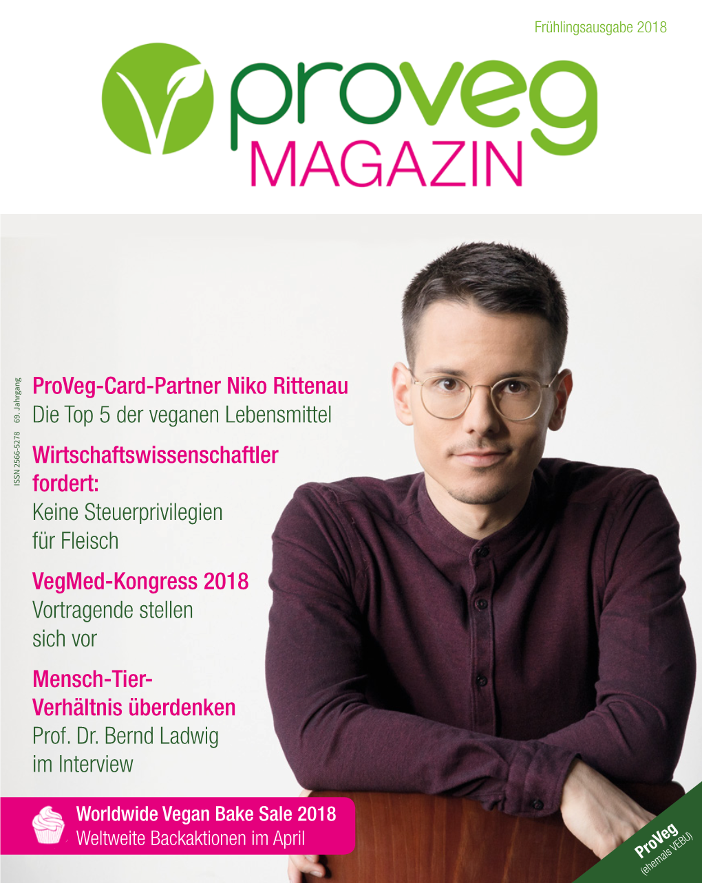 Proveg-Card-Partner Niko Rittenau Top 5 Derveganenlebensmittel Weltweite Backaktionen Im April Worldwide Vegan Bake Sale 2018