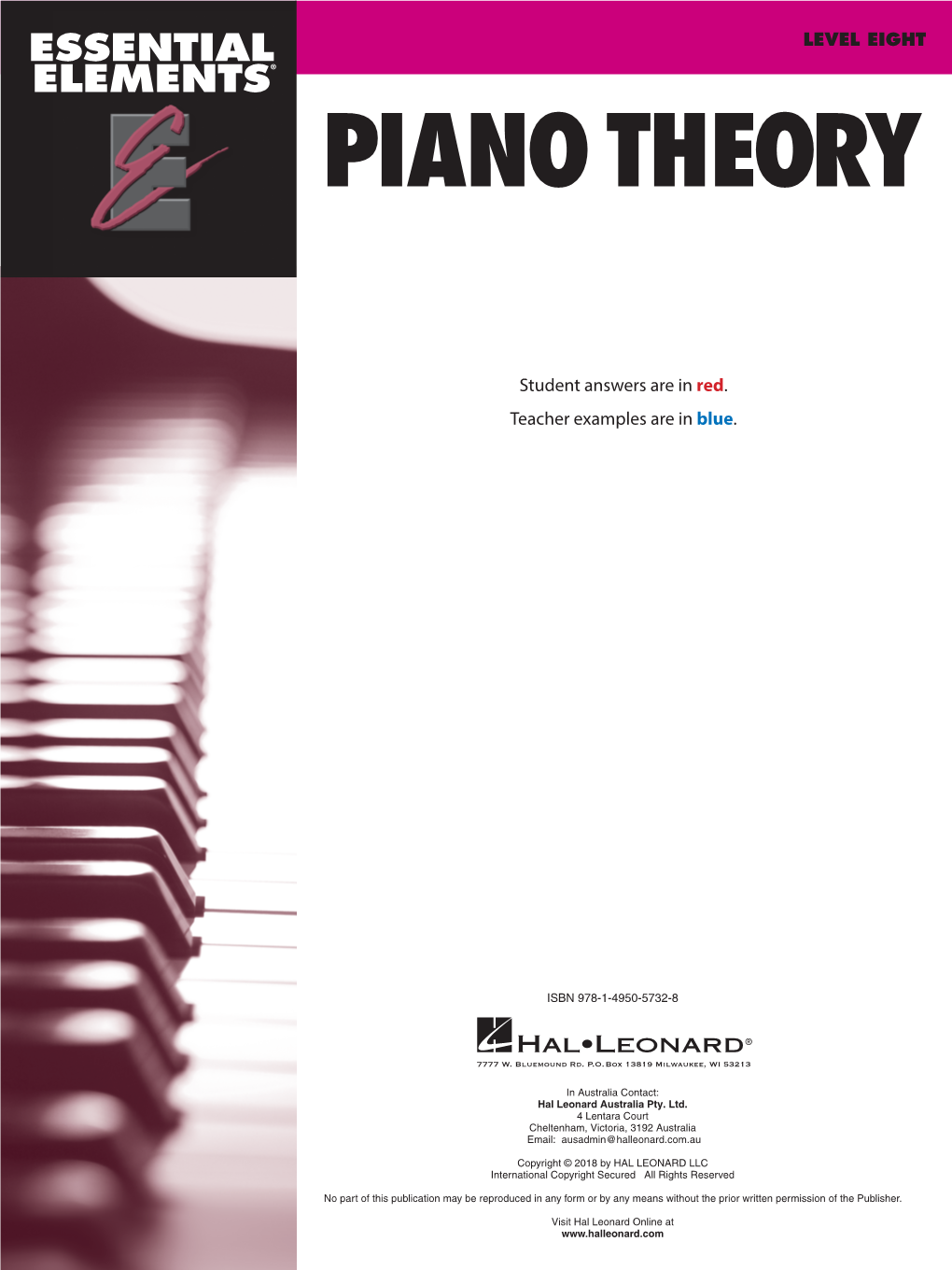 Piano Theory