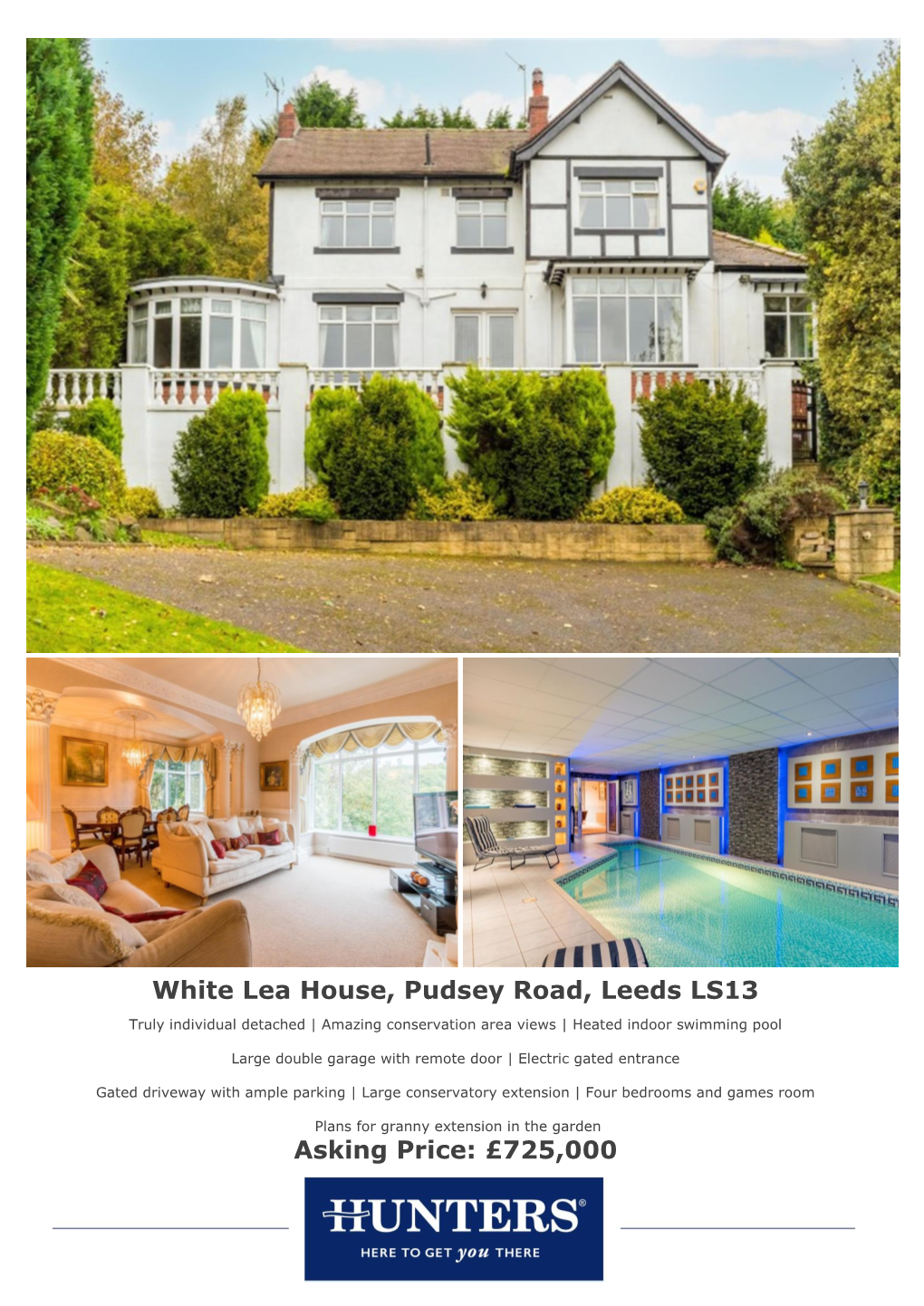 White Lea House, Pudsey Road, Leeds LS13 Asking Price