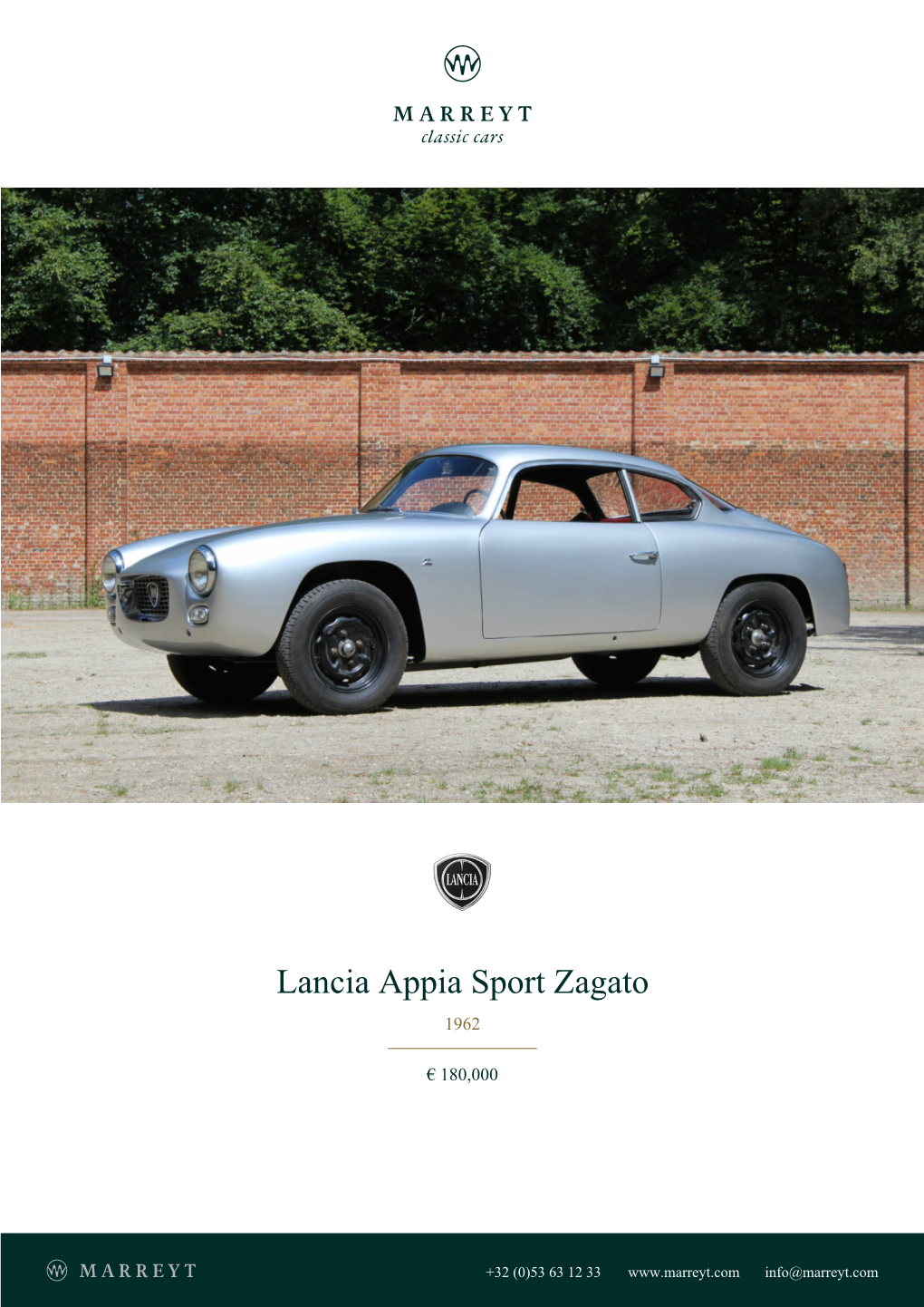 Lancia Appia Sport Zagato 1962