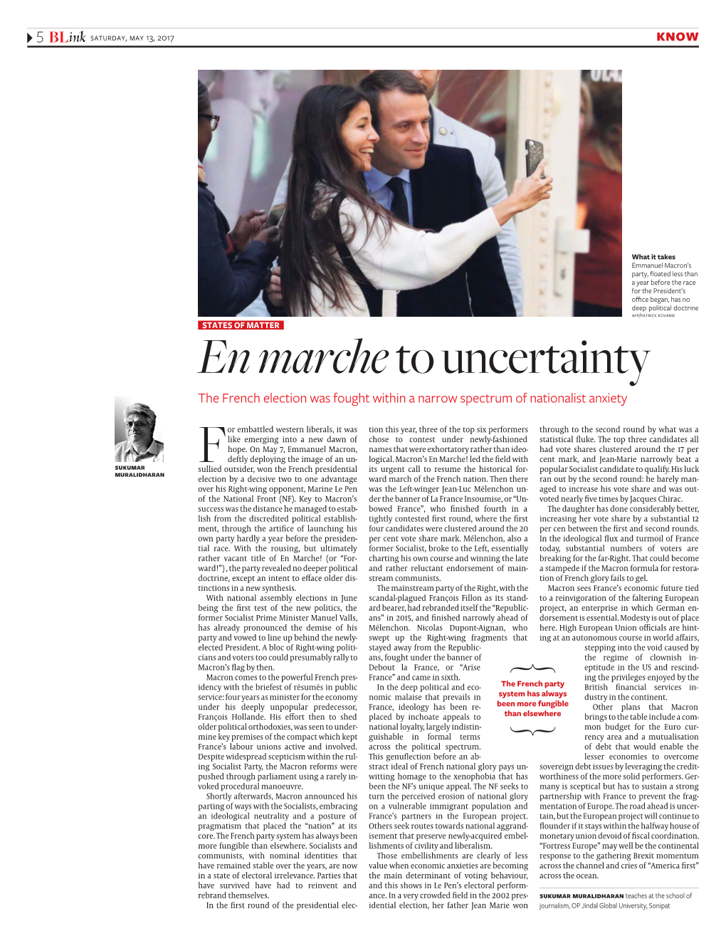 170513 En Marche to Uncertainty.Pdf