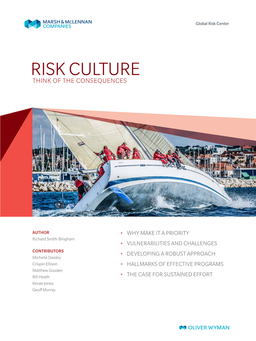 Risk Culture Think of the Consequences