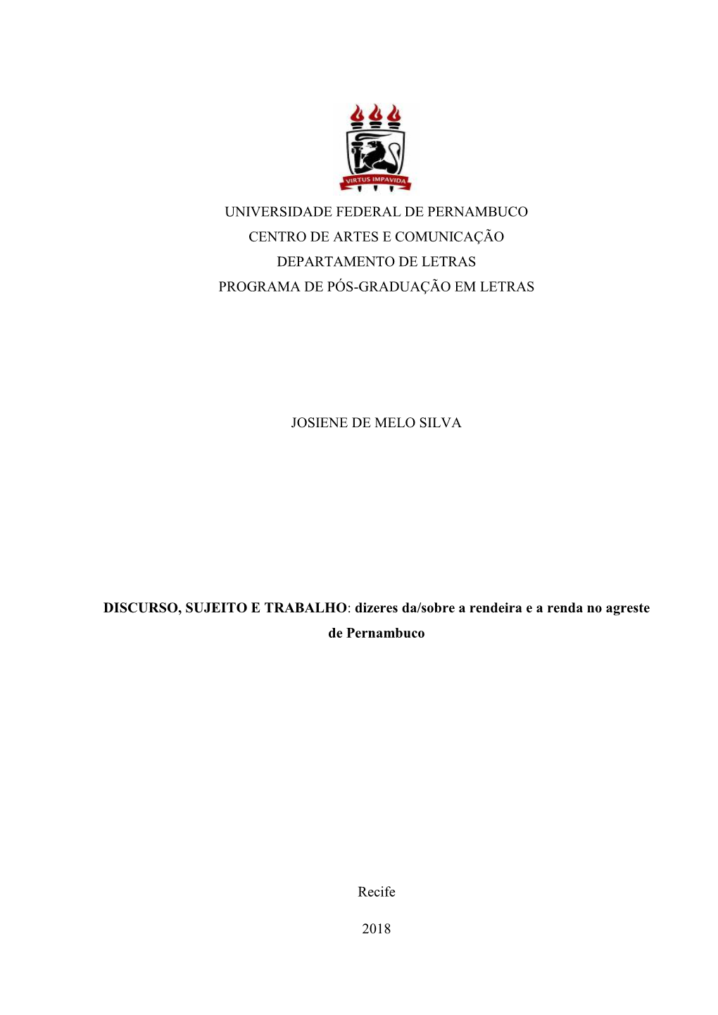 DISSERTAÇÃO Josiene De Melo Silva.Pdf