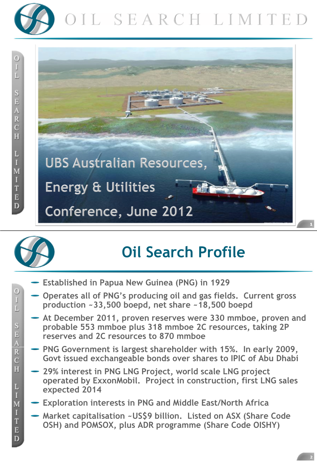 PNG LNG Project, World Scale LNG Project Operated by Exxonmobil