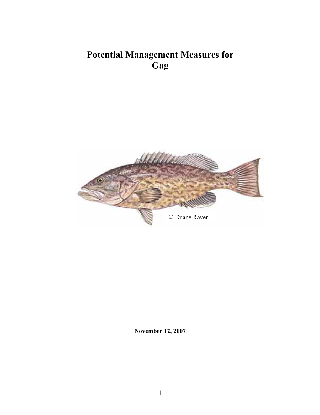 Snowy Grouper Landings – Pounds Whole Weight