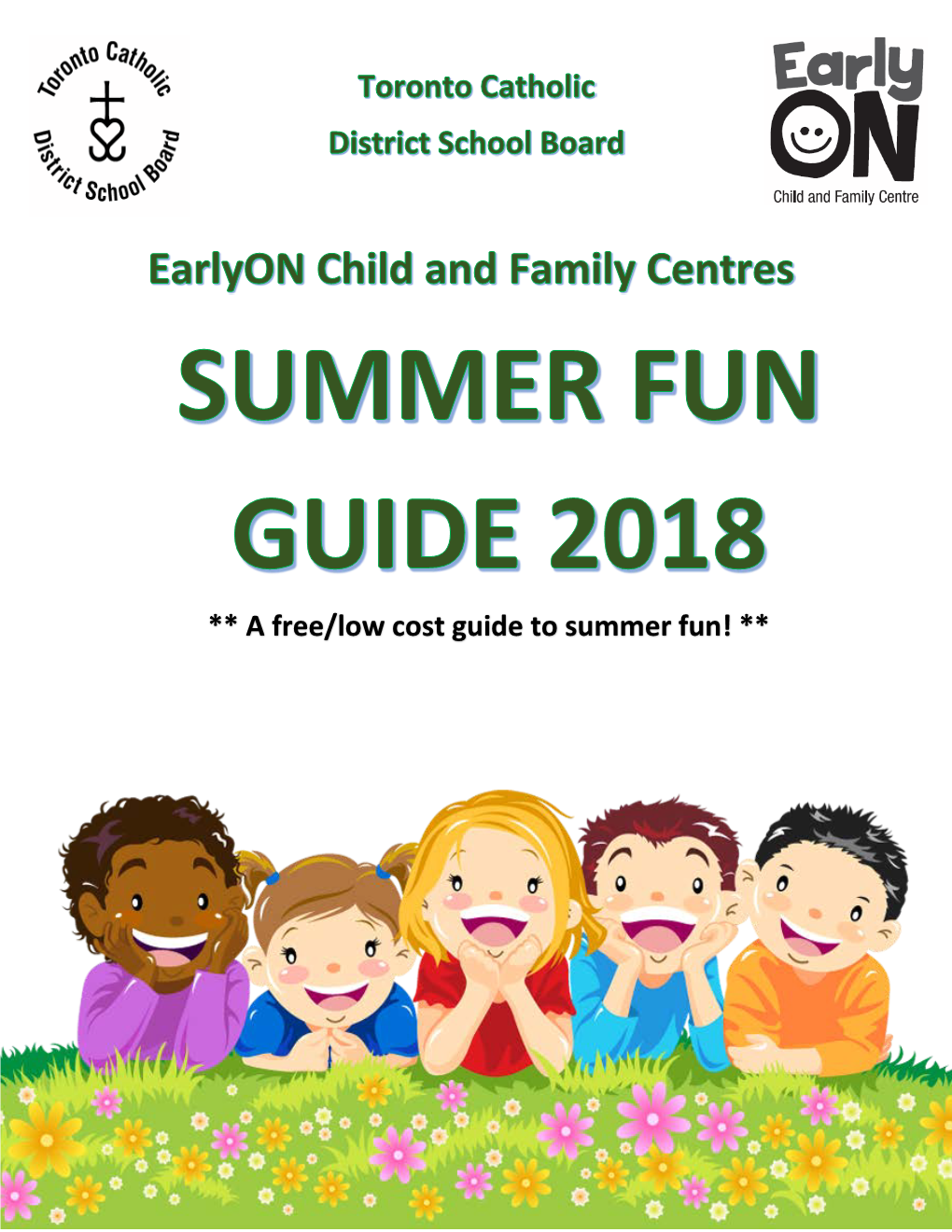 A Free/Low Cost Guide to Summer Fun! **